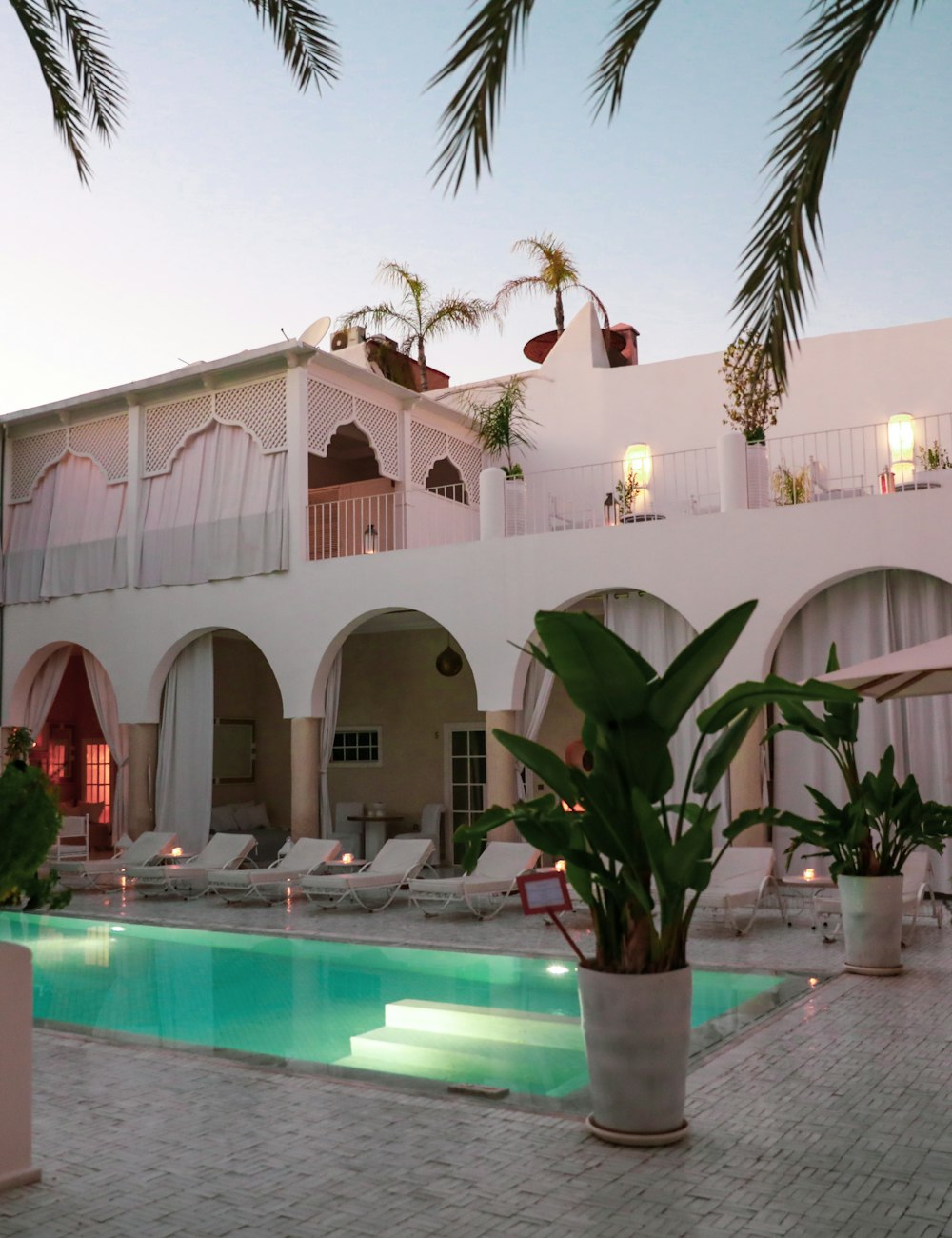 Traditional Moroccan architectural detail